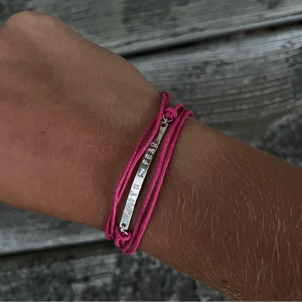 FAITH > FEAR Wrap Bracelet